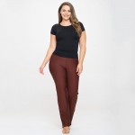 Wholesale women s Plus Seamless Crew Neck Short Sleeve Top Crew Neck Seamless Te