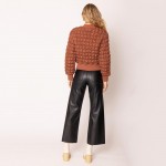Wholesale do Everything Love Reversible Quilted Bomber Jacket Pack Full Zipper C