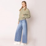 Wholesale do Everything Love Reversible Quilted Bomber Jacket Pack Full Zipper C