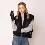 Wholesale do Everything Love Sherpa Gloves Touch Screen Compatible Velvet Lining