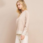Wholesale women s Ultra Soft Long Sleeve V Neck Pull pack V Neckline Raglan Slee