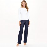 Wholesale women s Seamless Round Neck Long Sleeve Top Crew Neckline Seamless Con