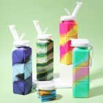 Wholesale silicone Folding Bottle Leak Proof BPA free L ML