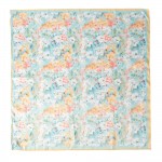 Wholesale watercolor Flowers Print Bandana Scarf Multi Use Scarf Bandana Bag Tie