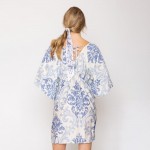 Wholesale do Everything Love Floral Print Dress One Fits Most Rayon Nylon