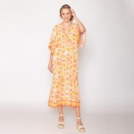 Wholesale do Everything Love Floral Boho Print Dress One Fits Most Polyester
