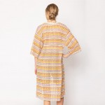 Wholesale do Everything Love Stripe Crochet Cardigan One Fits Most Polyester