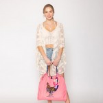 Wholesale do Everything Love Flower Lace Kimono One Fits Most Cotton