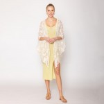 Wholesale do Everything Love Floral Lace Kimono One Fits Most Cotton