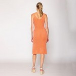 Wholesale do Everything Love Solid Knit Dress Tinsel Detail One Fits Most Acryli