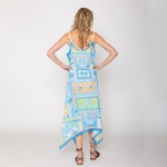 Wholesale do Everything Love Shell Starfish Print Dress One Fits Most Polyester