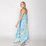 Wholesale do Everything Love Shell Starfish Print Dress One Fits Most Polyester