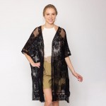 Wholesale do Everything Love Flower Lace Kimono One Fits Most Cotton