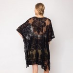 Wholesale do Everything Love Flower Lace Kimono One Fits Most Cotton