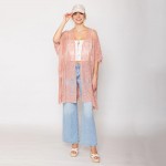 Wholesale do Everything Love Flower Lace Kimono One Fits Most Cotton