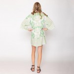 Wholesale do Everything Love Floral Print Poncho One Fits Most Polyester