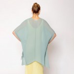 Wholesale do Everything Love Solid Chiffon Ruana One Fits Most Polyester