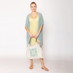 Wholesale do Everything Love Solid Chiffon Ruana One Fits Most Polyester
