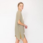 Wholesale do Everything Love Solid Chiffon Ruana One Fits Most Polyester