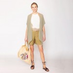Wholesale do Everything Love Solid Chiffon Ruana One Fits Most Polyester
