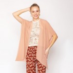 Wholesale do Everything Love Solid Chiffon Ruana One Fits Most Polyester