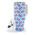 Wholesale americana USA Checker Printed oz Double Wall Stainless Steel Vacuum Tu