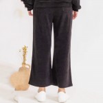 Wholesale women s Plus Leg Corduroy Cropped Pants Pack Relaxed fit Elasticized w