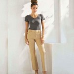 Wholesale women s Classic Solid Straight Leg Jeggings Comfortable Pull Straight