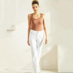 Wholesale women s U Neck Solid Seamless Tank One Fits Most Nylon Spandex