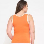 Wholesale women s U Neck Two Seamless Tank One Fits Most Nylon Spandex