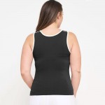 Wholesale women s Plus U Neck Two Seamless Tank One Fits Most Nylon Spandex