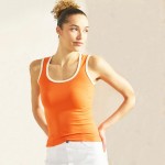 Wholesale women s Plus U Neck Two Seamless Tank One Fits Most Nylon Spandex