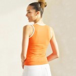 Wholesale women s Plus U Neck Two Seamless Tank One Fits Most Nylon Spandex