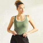 Wholesale women s Plus U Neck Two Seamless Tank One Fits Most Nylon Spandex