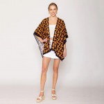 Wholesale do Everything Love Geometric Print Kimono One Fits Most Viscose
