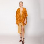 Wholesale do Everything Love Geometric Print Kimono One Fits Most Viscose