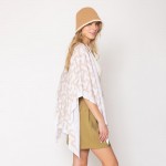 Wholesale do Everything Love Geometric Print Kimono One Fits Most Viscose
