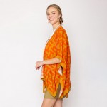 Wholesale do Everything Love Geometric Print Kimono One Fits Most Viscose