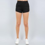Wholesale loose Fit Fleece Sweat Shorts Elastic Waistband Two Side Pockets Polye