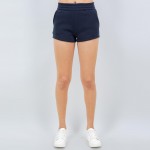 Wholesale loose Fit Fleece Sweat Shorts Elastic Waistband Two Side Pockets Polye