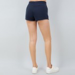 Wholesale loose Fit Fleece Sweat Shorts Elastic Waistband Two Side Pockets Polye