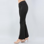 Wholesale waist Flare Yoga Pants Pack V Waistline Butt Lifting Slimming Soft St