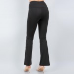 Wholesale waist Flare Yoga Pants Pack V Waistline Butt Lifting Slimming Soft St