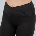 Wholesale waist Flare Yoga Pants Pack V Waistline Butt Lifting Slimming Soft St