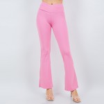 Wholesale waist Flare Yoga Pants Pack V Waistline Butt Lifting Slimming Soft St