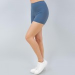 Wholesale waist Biker Shorts Pack Butt Lifting Soft Stretchy Nylon Spandex