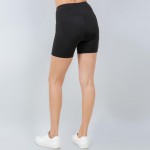 Wholesale waist Biker Shorts Pack V Waistline Butt Lifting Soft Stretchy Nylon