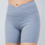 Wholesale waist Biker Shorts Pack V Waistline Butt Lifting Soft Stretchy Nylon