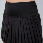 Wholesale pleated Skort Waisted Built Shorts Pockets Polyester Spandex