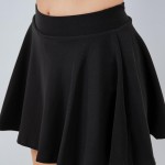 Wholesale waist Pleated Scuba Skort Pack Built Shorts Pockets Soft Stretchy Pol